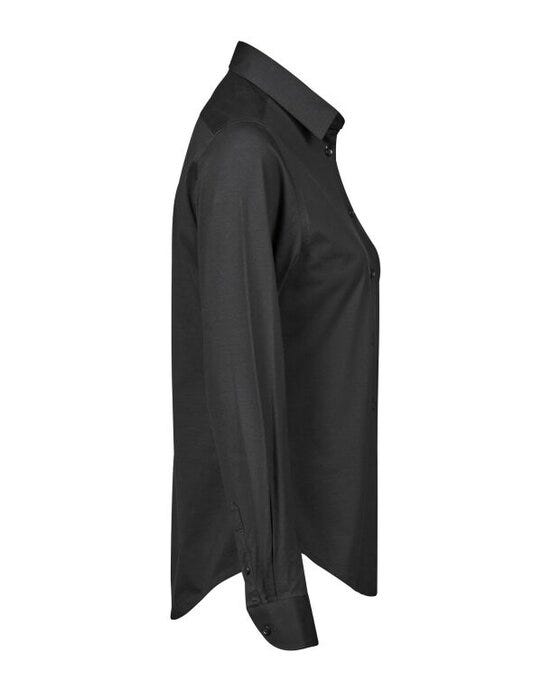 Tee Jays TJ4031 Women's Active Stretch Shirt - Black