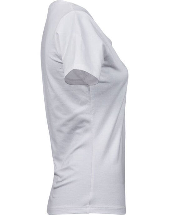 Tee Jays TJ450 Ladies Stretch Tee - White