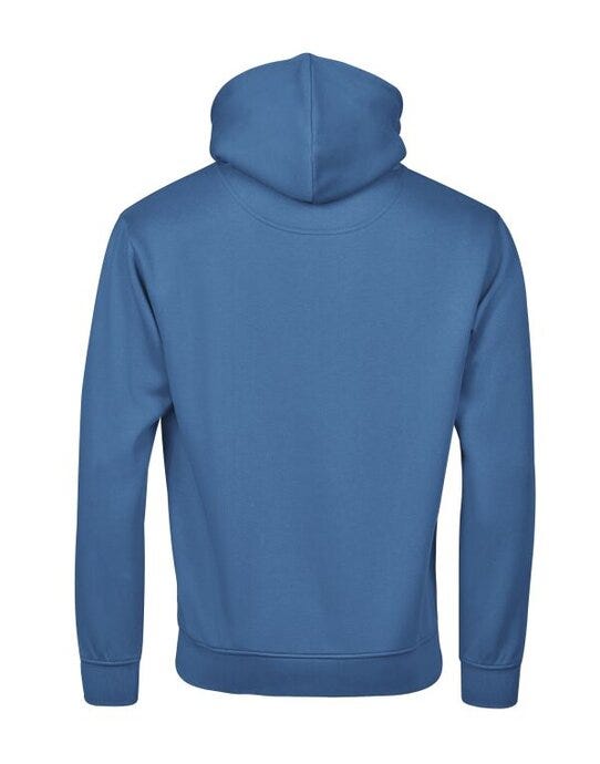 Tee Jays TJ5152 Unlabeled Hooded Sweatshirt - Ocean Blue