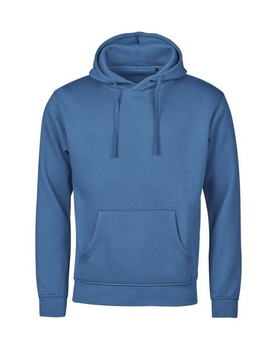Tee Jays TJ5152 Unlabeled Hooded Sweatshirt - Ocean Blue