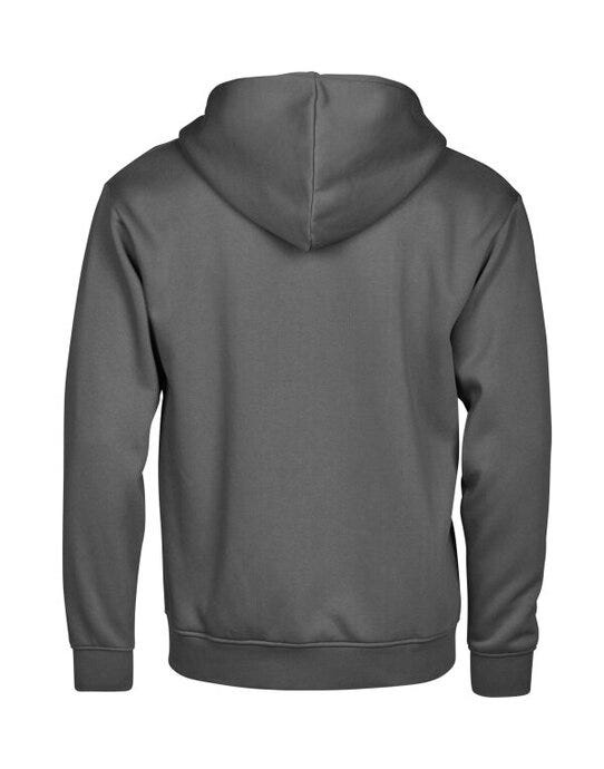 Tee Jays TJ5154 Unlabeled Hooded FZ Sweatshirt - Powder Grey
