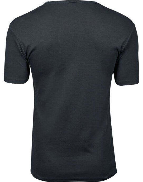 Tee Jays TJ520 Mens Interlock Tee - Dark Grey