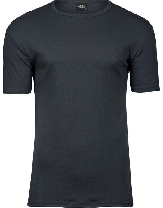 Tee Jays TJ520 Mens Interlock Tee - Dark Grey