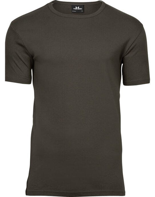 Tee Jays TJ520 Mens Interlock Tee - Dark Olive