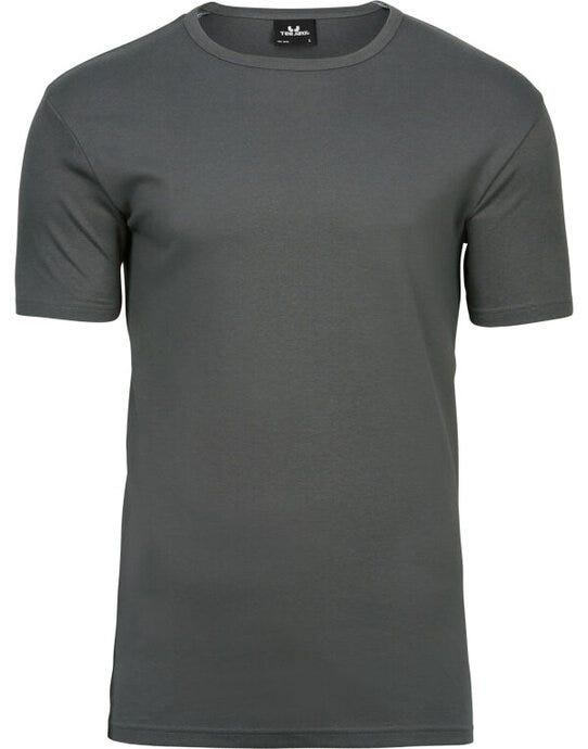 Tee Jays TJ520 Mens Interlock Tee - Powder Grey