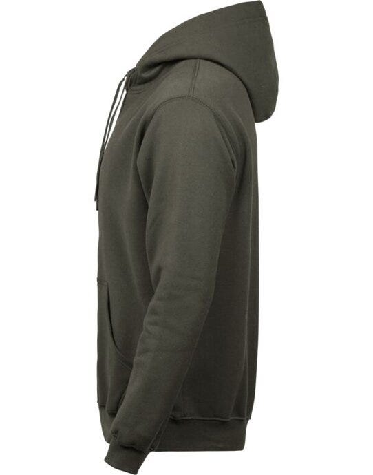 Tee Jays TJ5430 Mens Hooded Sweatshirt - Deep Green