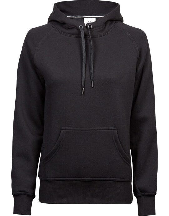 Tee Jays TJ5431 Ladies Hooded Sweatshirt - Black