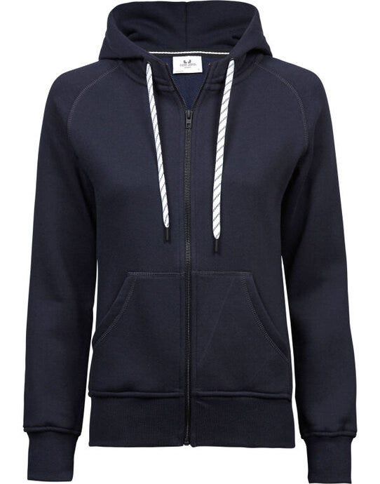 Tee Jays TJ5436 Ladies Fashion Full Zip Hood - Navy