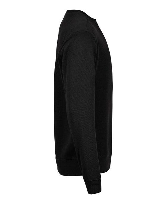 Tee Jays TJ5504 Ribbed Interlock Crewneck - Black