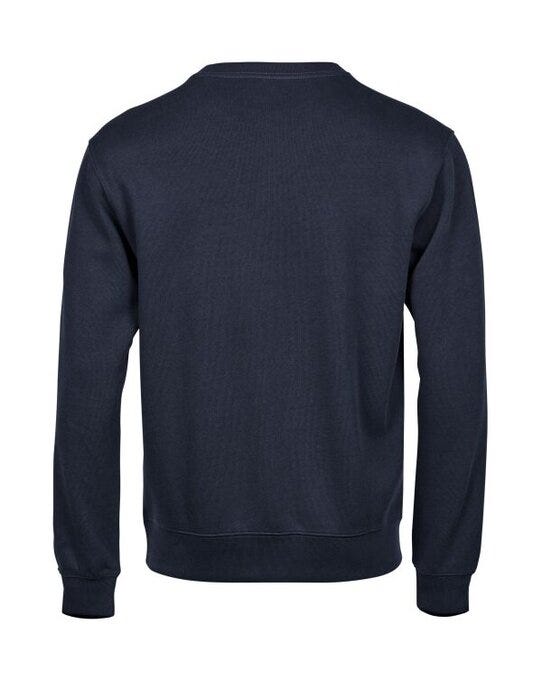 Tee Jays TJ5504 Ribbed Interlock Crewneck - Navy