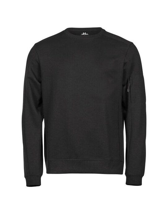 Tee Jays TJ5700 Athletic Crew Neck Sweat - Black