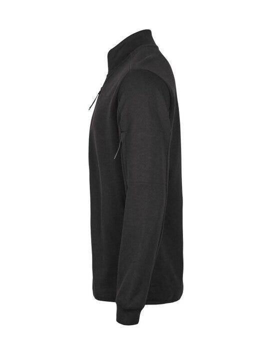 Tee Jays TJ5704 Athletic Full Zip Cardigan - Black