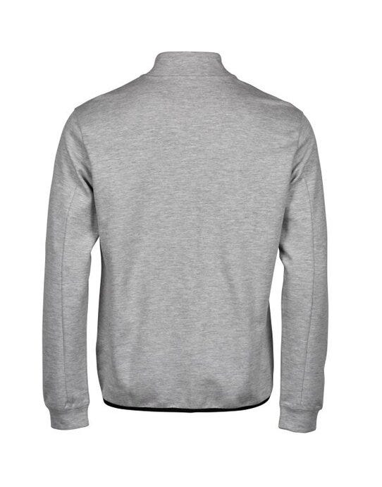 Tee Jays TJ5704 Athletic Full Zip Cardigan - Heather Grey