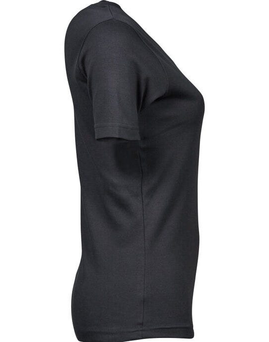 Tee Jays TJ580 Ladies Interlock Tee - Dark Grey