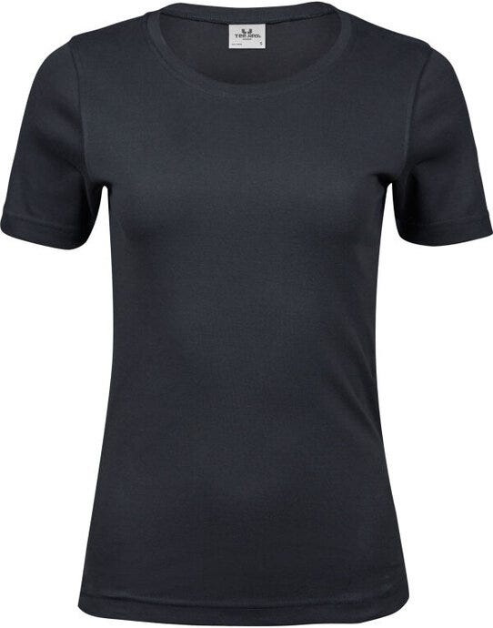 Tee Jays TJ580 Ladies Interlock Tee - Dark Grey