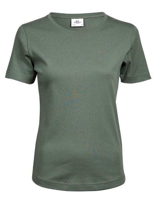Tee Jays TJ580 Ladies Interlock Tee - Leaf Green
