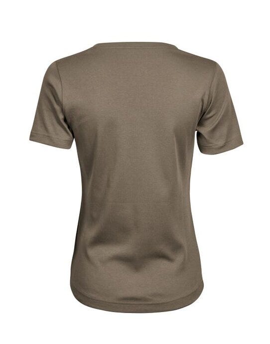Tee Jays TJ580 Ladies Interlock Tee - Clay