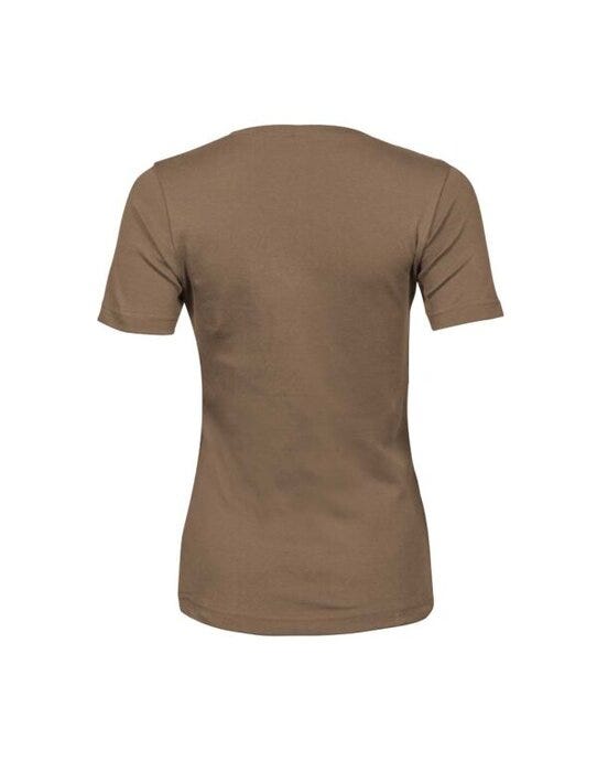 Tee Jays TJ580 Ladies Interlock Tee - Wood