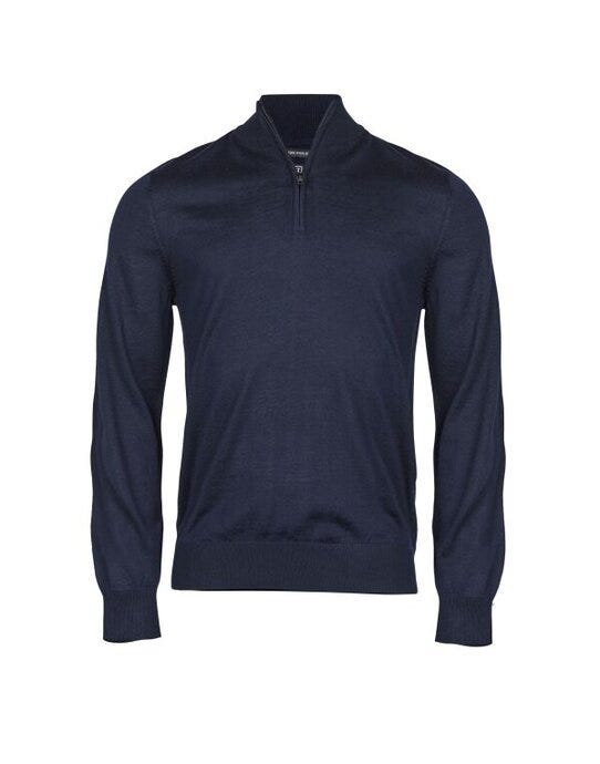 Tee Jays TJ6010 Mens Half Zip - Navy