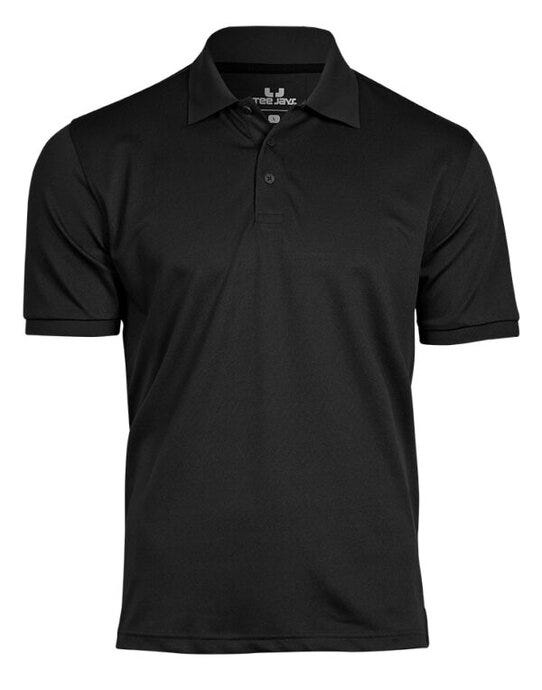 Tee Jays TJ7000 Men's Club Polo - Black
