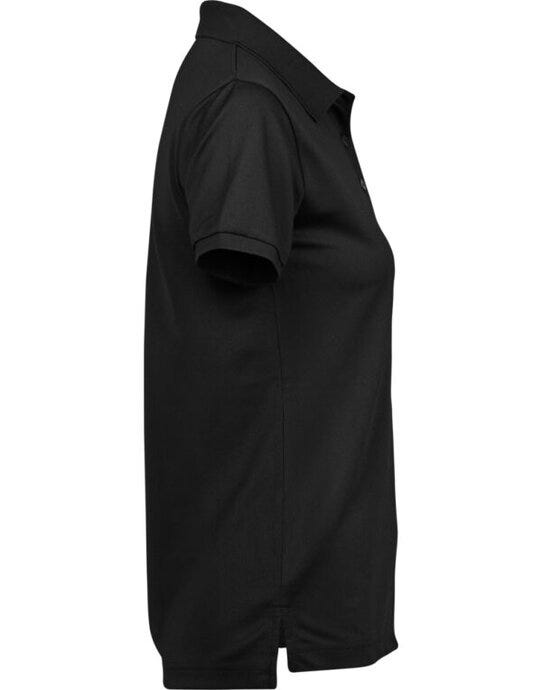 Tee Jays TJ7001 Ladies Club Polo - Black