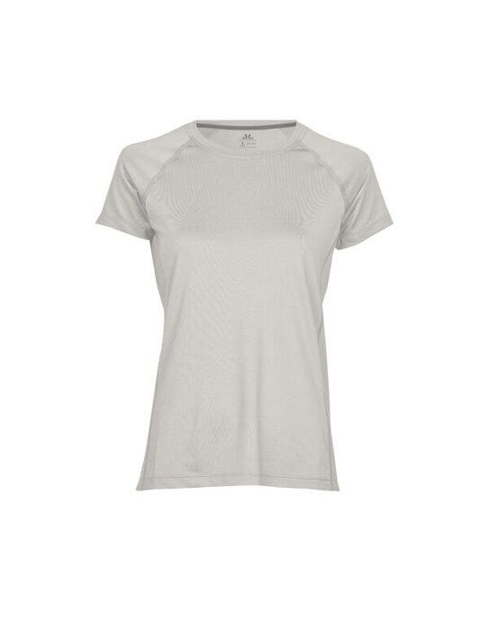 Tee Jays TJ7021 Ladies CoolDry Tee - Cement
