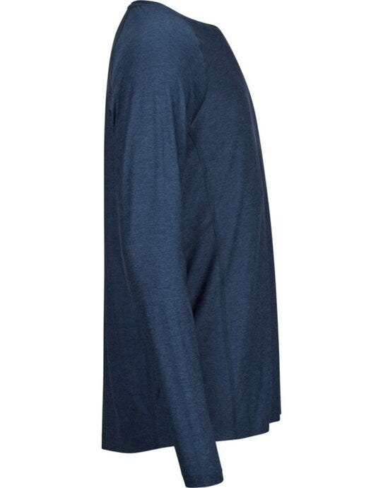 Tee Jays TJ7022 Long Sleeve Cooldry Tee - Navy Melange