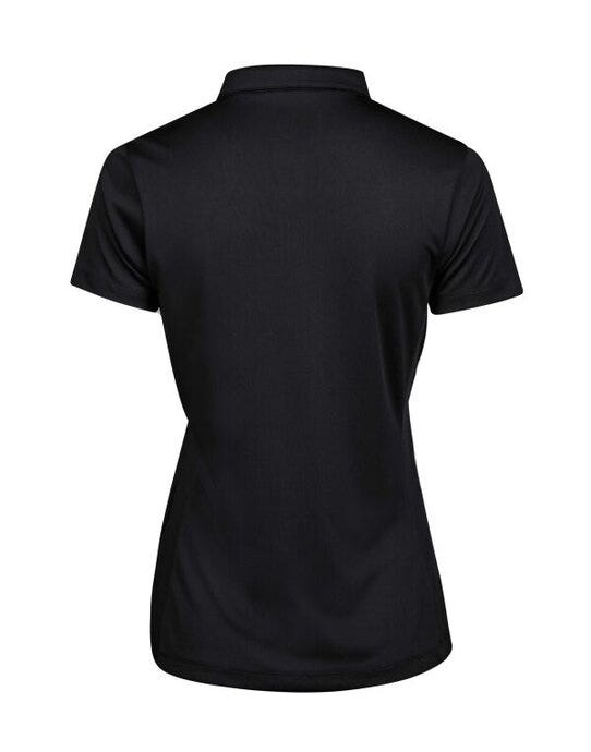 Tee Jays TJ7201 Ladies Luxury Sport Polo - Black