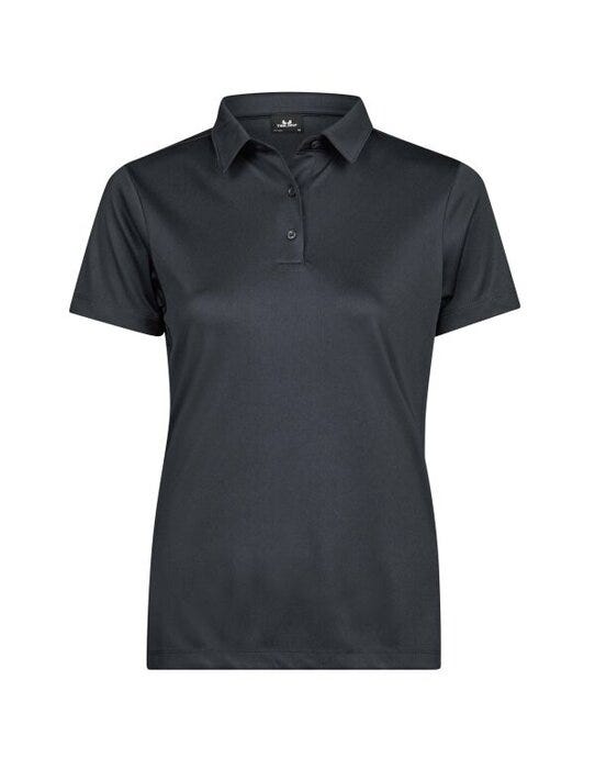 Tee Jays TJ7201 Ladies Luxury Sport Polo - Dark Grey