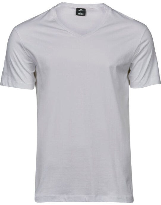 Tee Jays TJ8006 Fashion V-Neck Sof Tee - White
