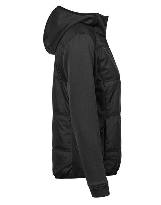 Tee Jays TJ9113 Womens Hybrid-Stretch Jacket - Black/Black