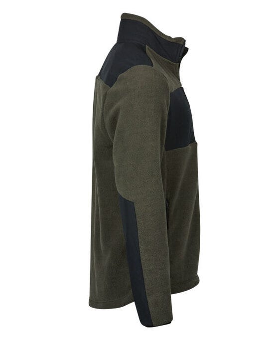 Tee Jays TJ9120 Mountain Fleece - Deep Green/ Black