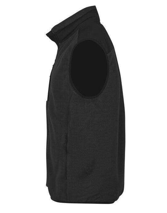 Tee Jays TJ9122 Mountain Fleece Bodywarmer - Black/Black