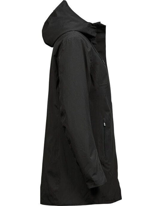 Tee Jays TJ9609 Womens All Weather Parka - Black