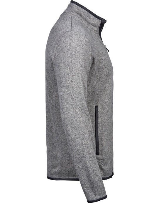Tee Jays TJ9615 Mens Outdoor Fleece - Grey Melange