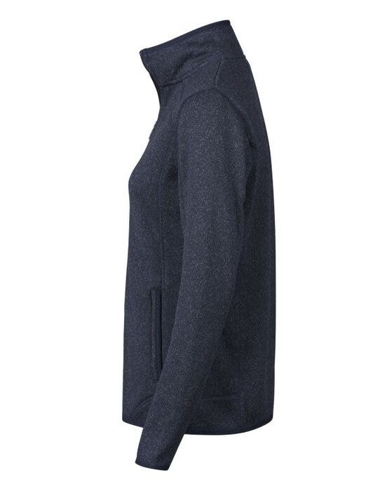 Tee Jays TJ9616 Ladies Outdoor Fleece - Navy Melange