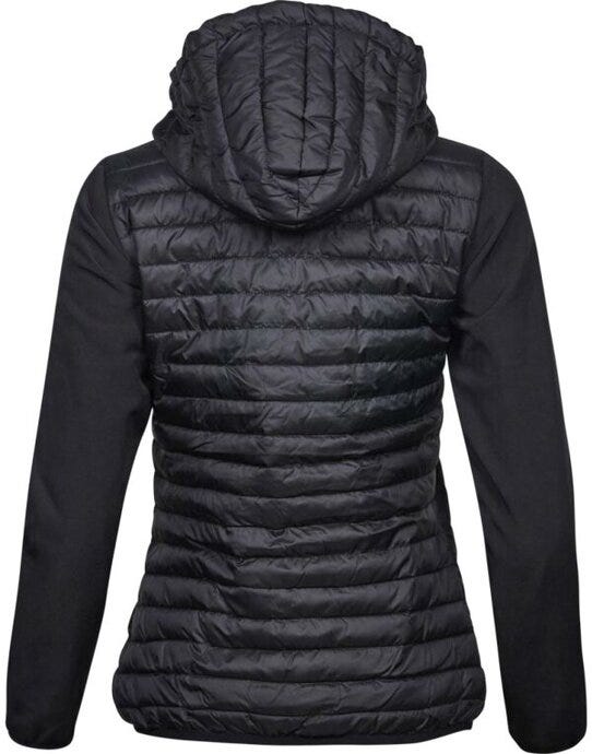 Tee Jays TJ9629 Womens Hooded Crossover Jkt - Black