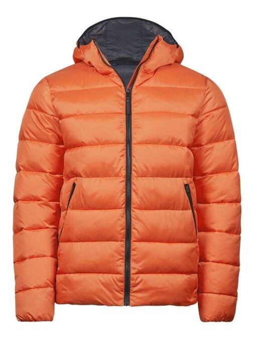 Tee Jays TJ9646 Unisex Lite Hooded Jacket - Dusty Orange