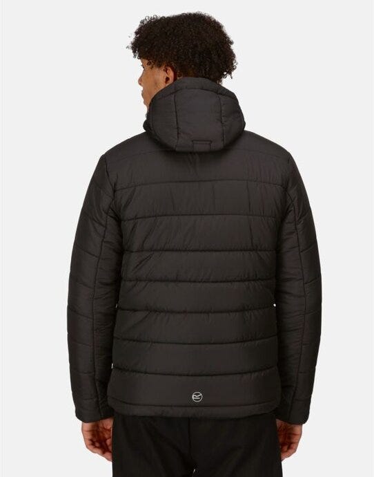 Regatta Professional TRA241 Regatta Men's Navigate Thermal Jacket - Black/Seal Grey
