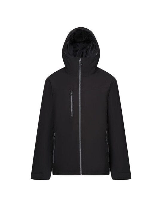 Regatta Professional TRA253 Regatta Navigate WP Insulated Jacket - Black/Seal Grey