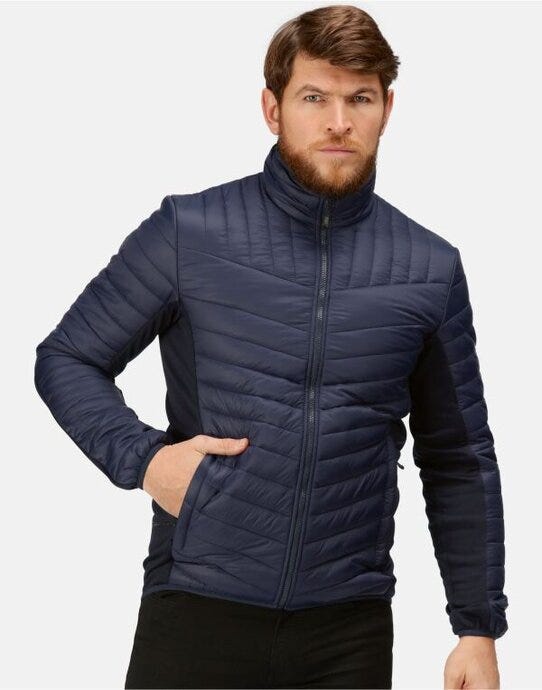 Regatta Professional TRA529 Regatta Mens Tourer Hybrid Jacket - Navy