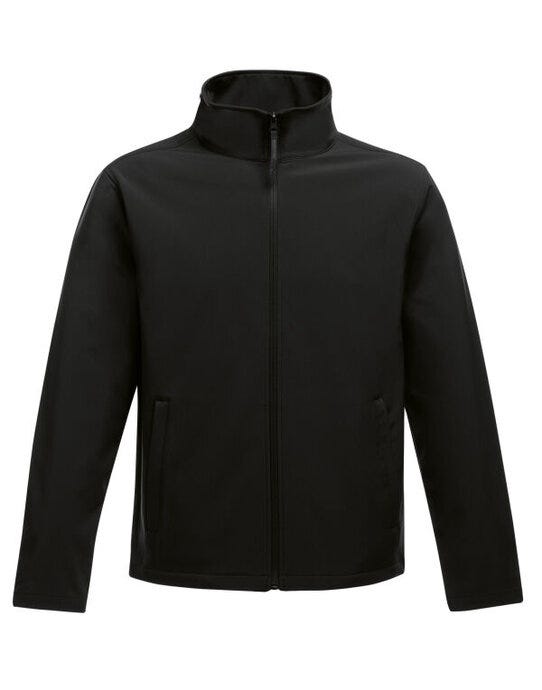 Regatta Professional TRA628 Regatta Mens Ablaze Printable Softshell - Black/Black