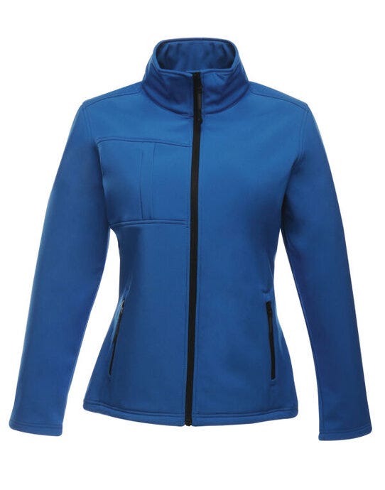 Regatta Professional TRA689 Regatta Womens Octagon II Softshell - Oxford Blue/black