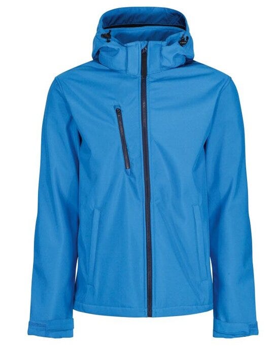 Regatta Professional TRA701 Regatta Venturer Hooded Softshell - French Blue / Navy