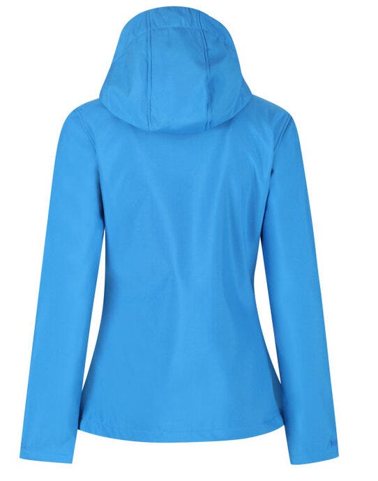Regatta Professional TRA702 Regatta Womens Venturer Hooded Softshell - French Blue / Navy