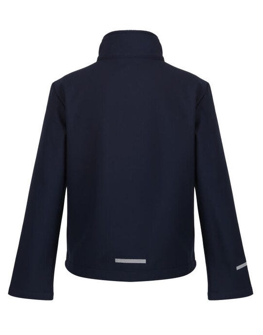 Regatta Junior TRA732 Ablaze 2 Layer Softshell - Navy/Navy