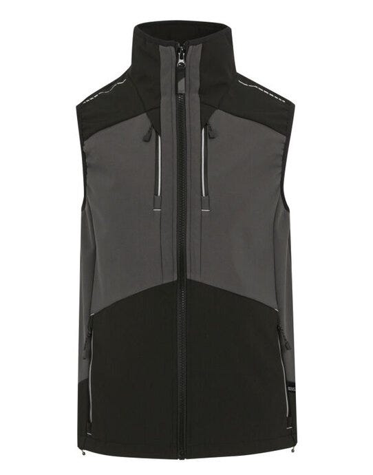 Regatta Professional TRA749 Regatta 4TEX Stretch 3 Layer Bodywarmer - Slate Grey/Black