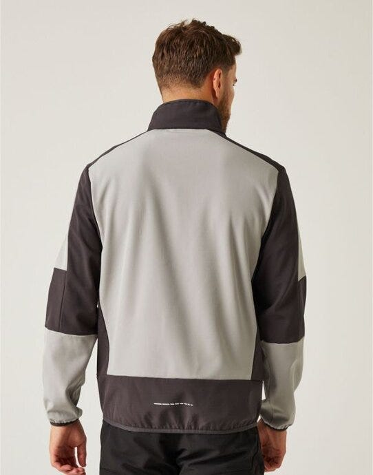 Regatta Professional TRA753 Regatta E-Volve Unisex 2 Layer Softshell - Mineral Grey/Ash