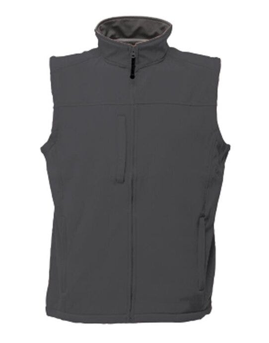 Regatta Professional TRA788 Regatta Mens Flux Softshell Bodywarmer - Seal Grey/Seal Grey