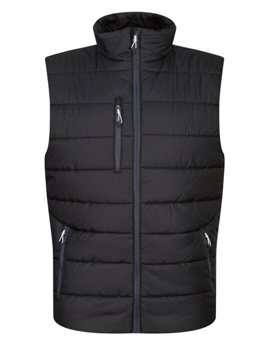 Regatta Professional TRA892 Regatta Mens Navigate Thermal Bodywarmer - Black/Seal Grey
